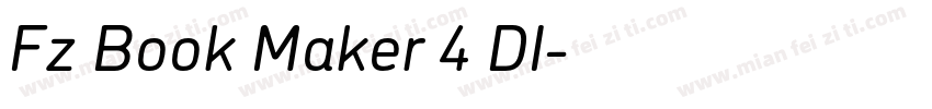 Fz Book Maker 4 DI字体转换